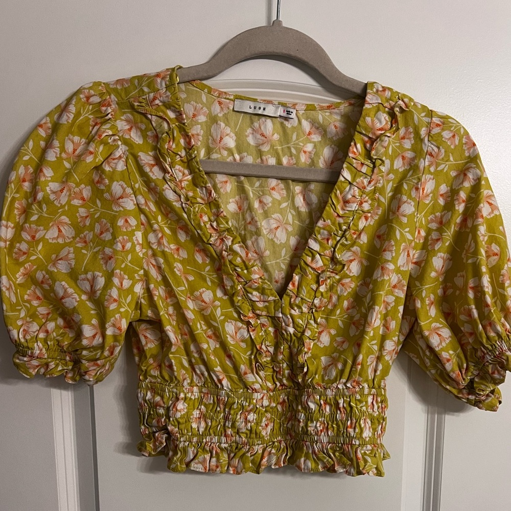 LUSH spring blouse